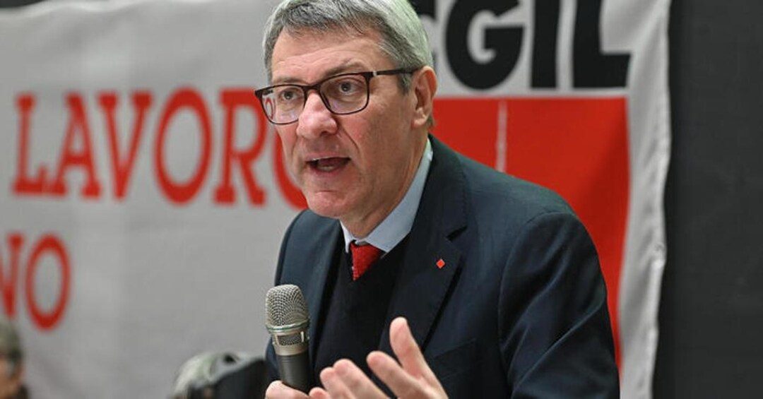 Maurizio Landini, segretario generale della Cgil.